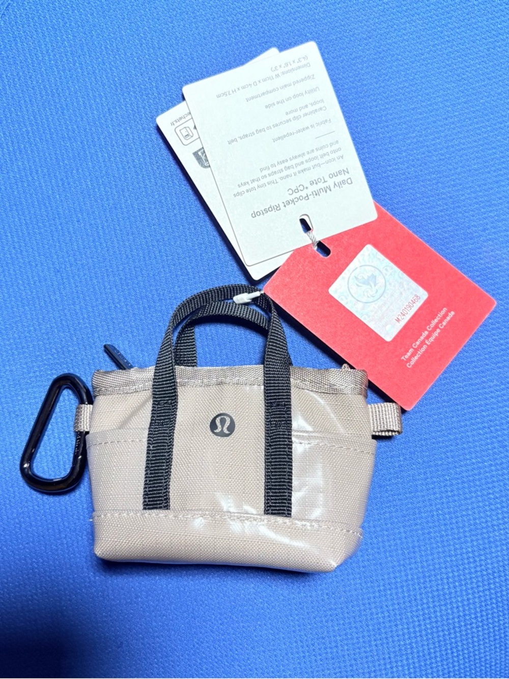 Team Canada Daily Multi-Pocket Ripstop Nano Tote Bag CPC Logo